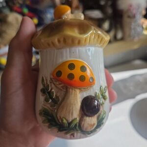 Vintage Sears Roebuck Merry Mushroom Salt Shaker Replacement 1970's